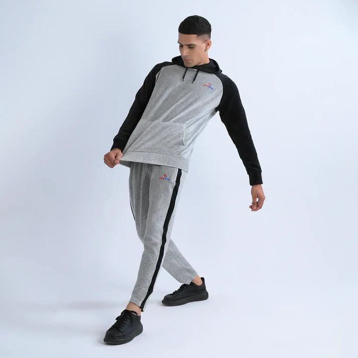 cool grey Street Fit winters tracksuit