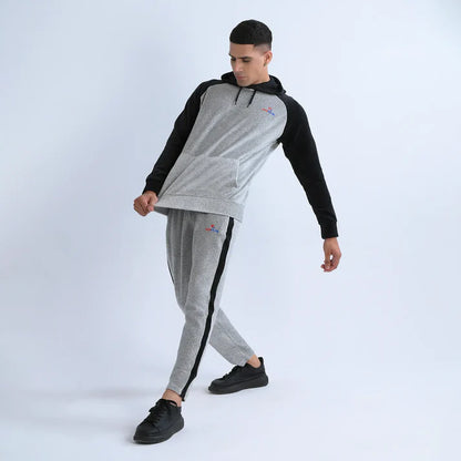 cool grey Street Fit winters tracksuit