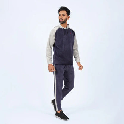 heather indigo Street Fit winters tracksuit