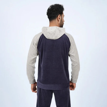 heather indigo Street Fit winters tracksuit