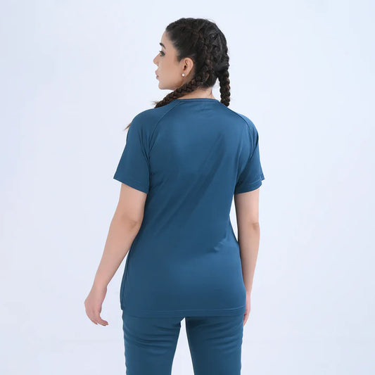 marine blue JogZen t shirt