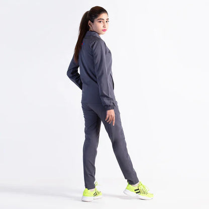 slate grey Run Fit Tracksuit