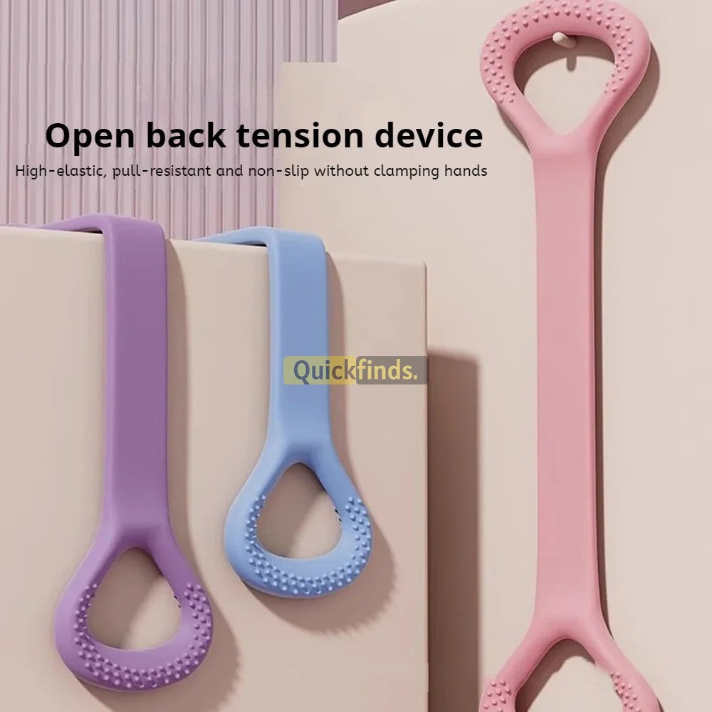 Yoga Elastic Resistance Band 8-Shaped Yoga Resistance Band Tension Rope For Back & Chest